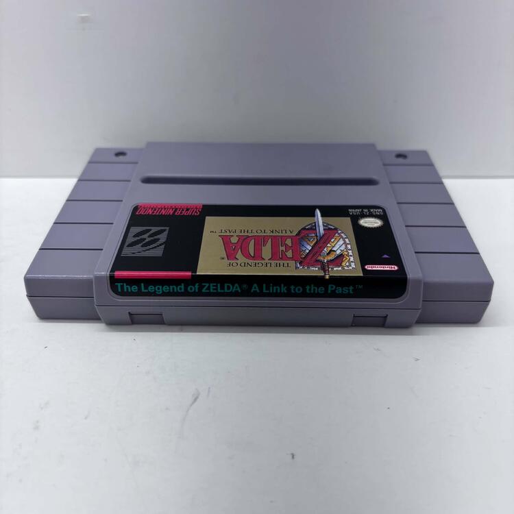THE LEGEND OF ZELDA A LINK TO THE PAST (COMPLETE IN BOX W/ MAP) (usagé)