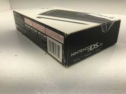 NINTENDO DS LITE ONYX BLACK (COMPLETE IN BOX) (usagé)