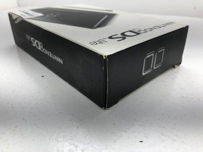 NINTENDO DS LITE ONYX BLACK (COMPLETE IN BOX) (usagé)