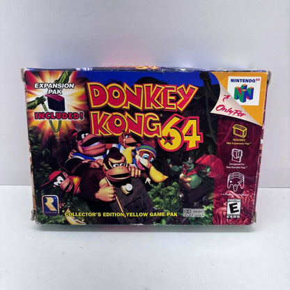 DONKEY KONG 64 / NO EXPANSION PAK (COMPLETE IN BOX) (usagé)