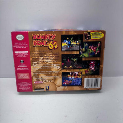 DONKEY KONG 64 / NO EXPANSION PAK (COMPLETE IN BOX) (usagé)