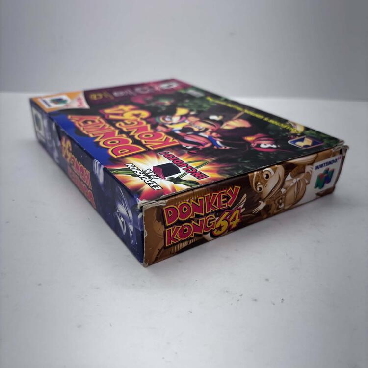 DONKEY KONG 64 / NO EXPANSION PAK (COMPLETE IN BOX) (usagé)