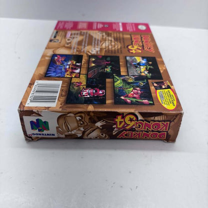 DONKEY KONG 64 / NO EXPANSION PAK (COMPLETE IN BOX)