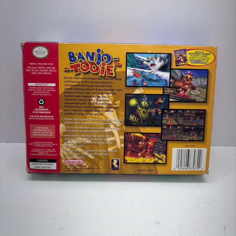 BANJO-TOOIE (COMPLETE IN BOX) (usagé)