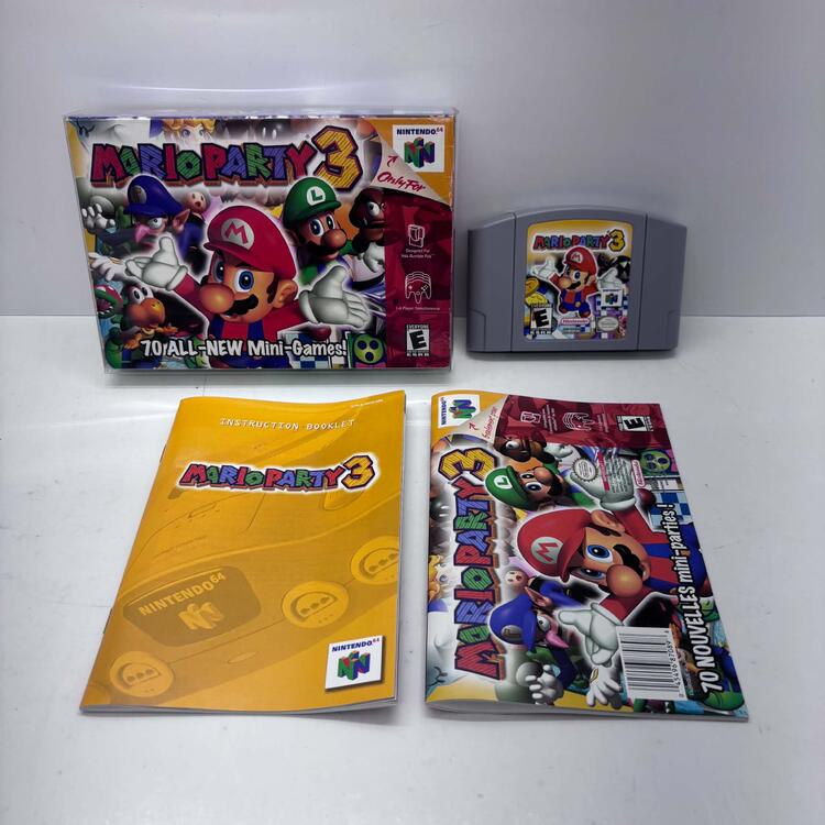 MARIO PARTY 3 (COMPLETE IN BOX) (usagé)