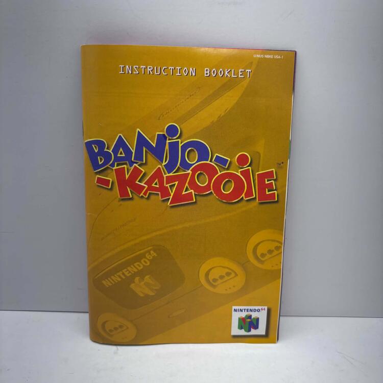 BANJO-KAZOOIE (COMPLETE IN BOX)