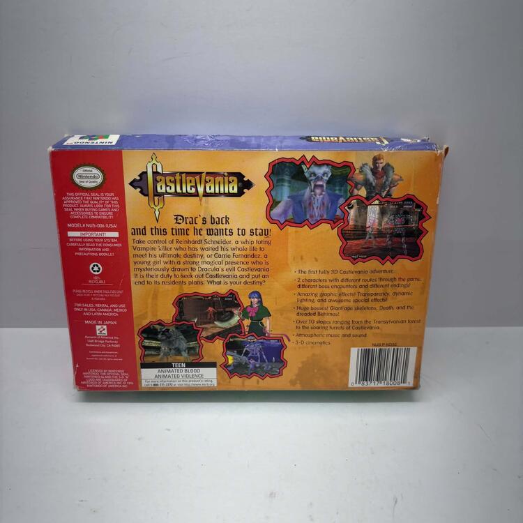 CASTLEVANIA (COMPLETE IN BOX) (usagé)