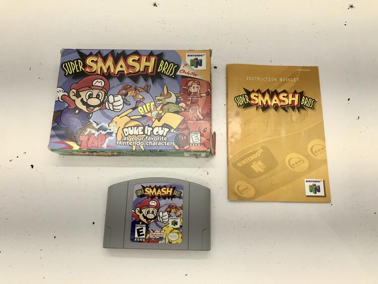 SUPER SMASH BROS. (COMPLETE IN BOX)