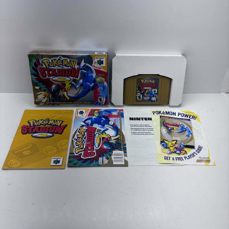 POKEMON STADIUM 2 (COMPLETE IN BOX) (usagé)
