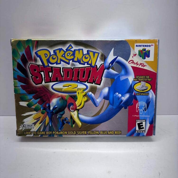 POKEMON STADIUM 2 (COMPLETE IN BOX) (usagé)