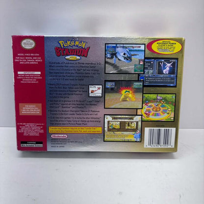 POKEMON STADIUM 2 (COMPLETE IN BOX) (usagé)