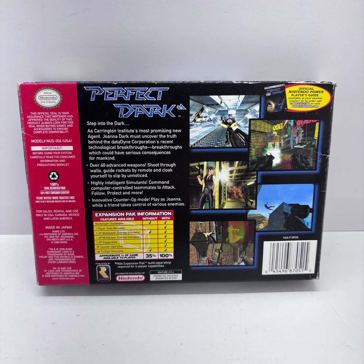 PERFECT DARK (COMPLETE IN BOX)