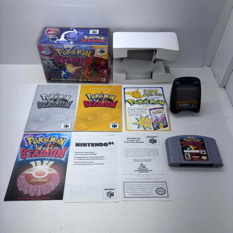 POKEMON STADIUM (COMPLETE IN BOX)