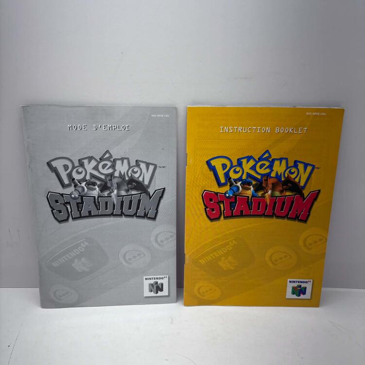 POKEMON STADIUM (COMPLETE IN BOX) (usagé)