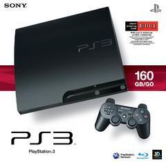 PLAYSTATION 3 MODEL 2 BLACK - 160GB (COMPLETE IN BOX) (usagé)