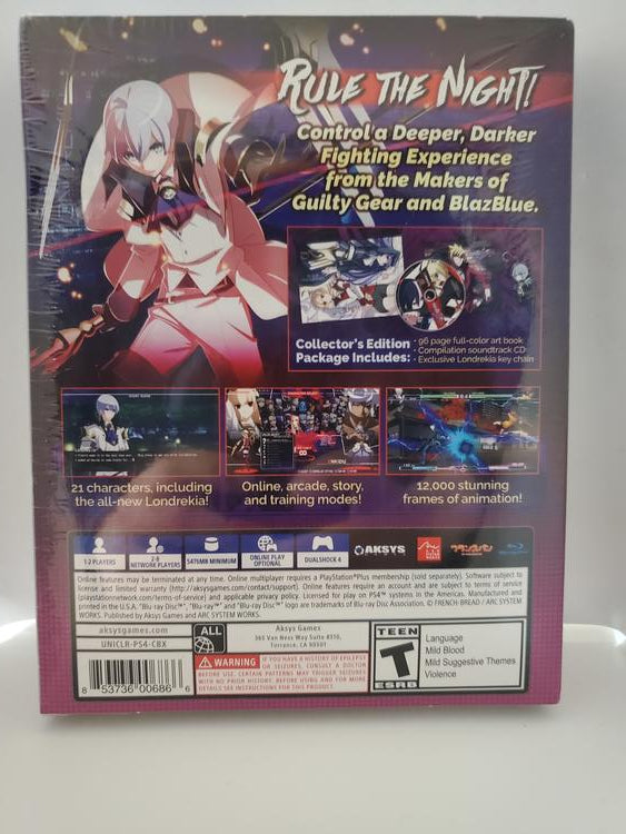 UNDER NIGHT IN-BIRTH EXE: LATE CI-R COLLECTOR'S EDITION (usagé)