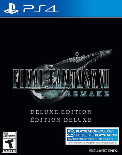 FINAL FANTASY VII REMAKE DELUXE EDITION (COMPLETE IN BOX) (usagé)