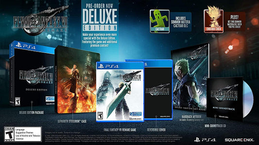 FINAL FANTASY VII REMAKE DELUXE EDITION (COMPLETE IN BOX)