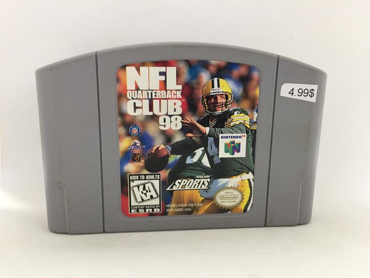 NFL QUARTERBACK CLUB 98 (usagé)