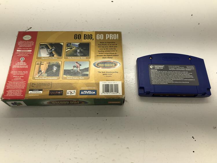 TONY HAWK'S PRO SKATER (WITH BOX) (usagé)