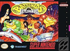 BATTLETOADS IN BATTLEMANIACS (WITH BOX) (usagé)