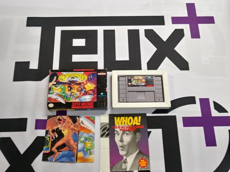 BATTLETOADS IN BATTLEMANIACS (WITH BOX) (usagé)