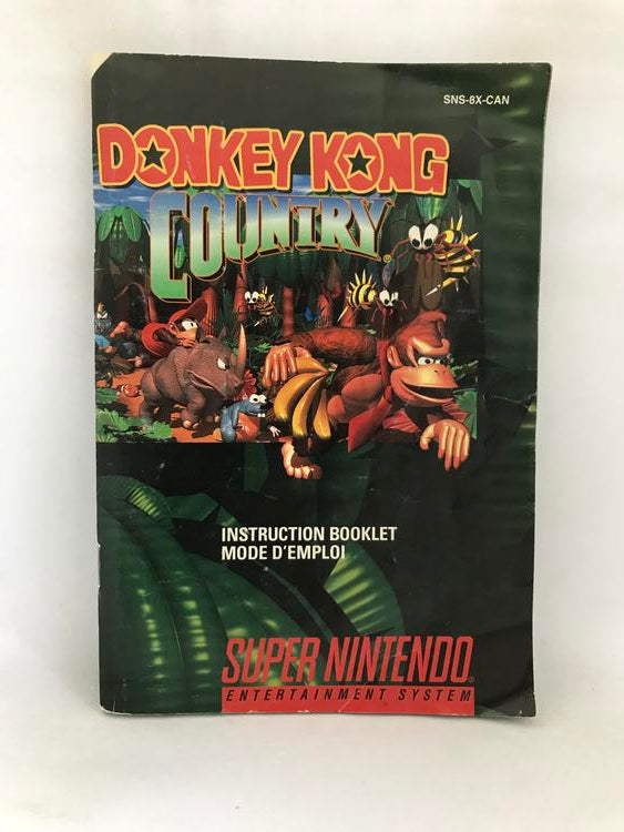 DONKEY KONG COUNTRY (COMPLETE IN BOX) (usagé)