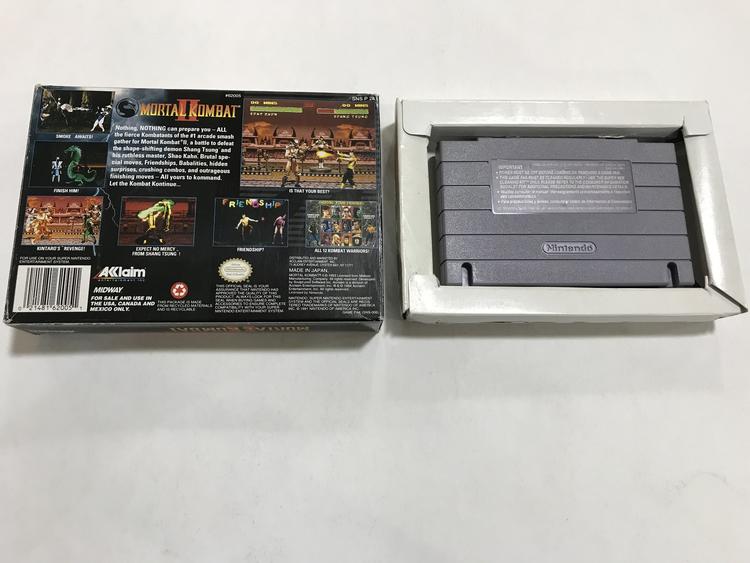 MORTAL KOMBAT II (WITH BOX) (usagé)