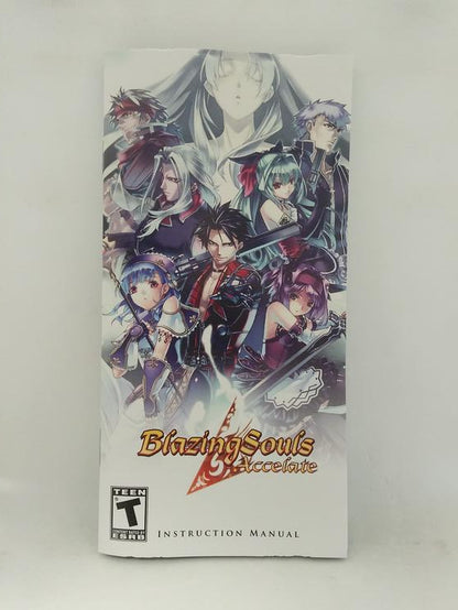 BLAZING SOULS ACCELATE (COMPLETE IN BOX) (usagé)