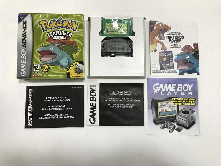 POKEMON LEAFGREEN VERSION (WITH BOX) (usagé)