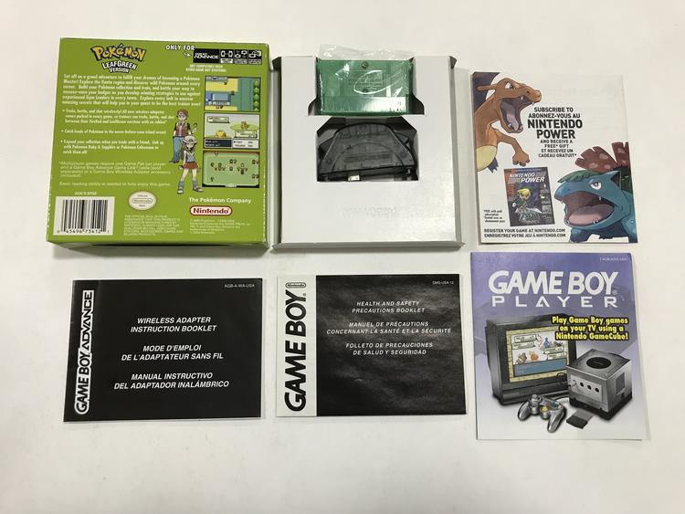 POKEMON LEAFGREEN VERSION (WITH BOX) (usagé)