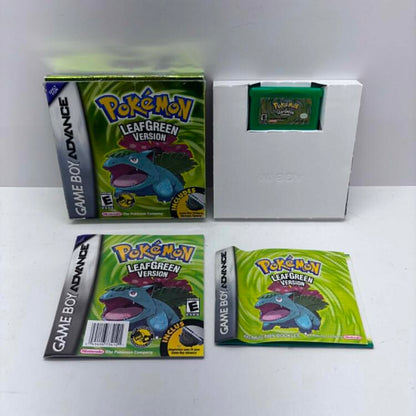 POKEMON LEAFGREEN VERSION / NO ADAPTER (COMPLETE IN BOX)