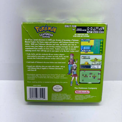 POKEMON LEAFGREEN VERSION / NO ADAPTER (COMPLETE IN BOX)