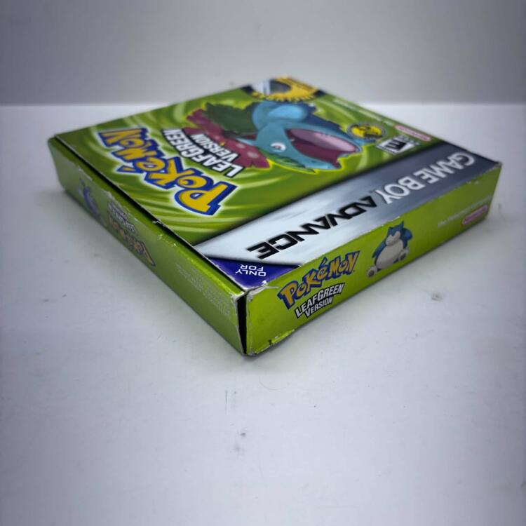 POKEMON LEAFGREEN VERSION / NO ADAPTER (COMPLETE IN BOX) (usagé)