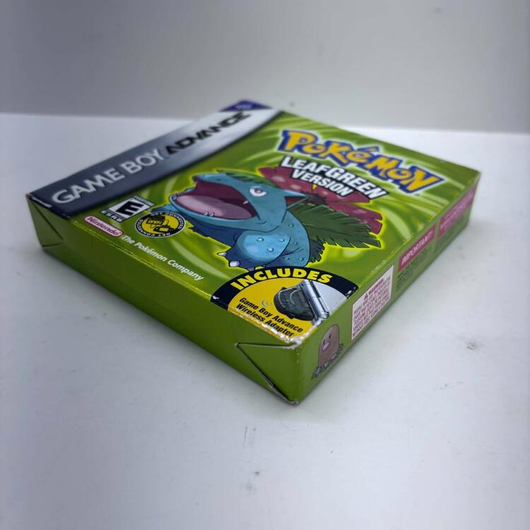 POKEMON LEAFGREEN VERSION / NO ADAPTER (COMPLETE IN BOX)