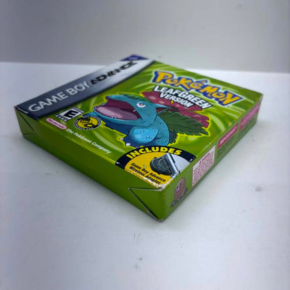 POKEMON LEAFGREEN VERSION / NO ADAPTER (COMPLETE IN BOX)