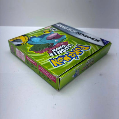 POKEMON LEAFGREEN VERSION / NO ADAPTER (COMPLETE IN BOX) (usagé)