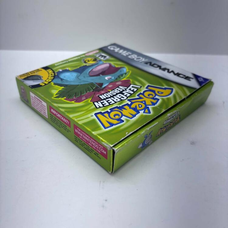 POKEMON LEAFGREEN VERSION / NO ADAPTER (COMPLETE IN BOX)