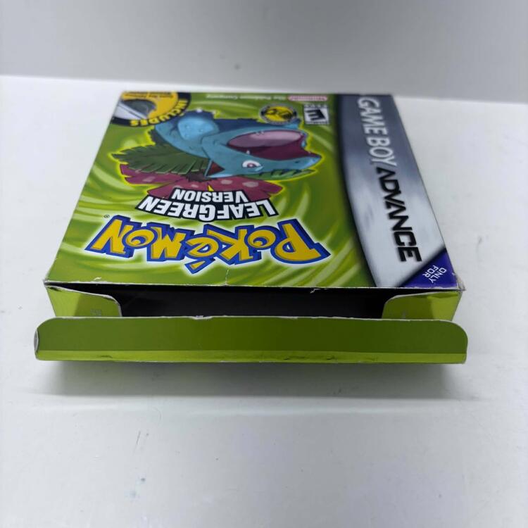 POKEMON LEAFGREEN VERSION / NO ADAPTER (COMPLETE IN BOX) (usagé)