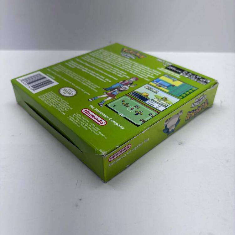 POKEMON LEAFGREEN VERSION / NO ADAPTER (COMPLETE IN BOX)