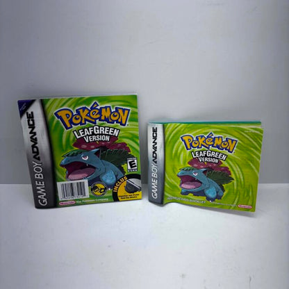 POKEMON LEAFGREEN VERSION / NO ADAPTER (COMPLETE IN BOX) (usagé)