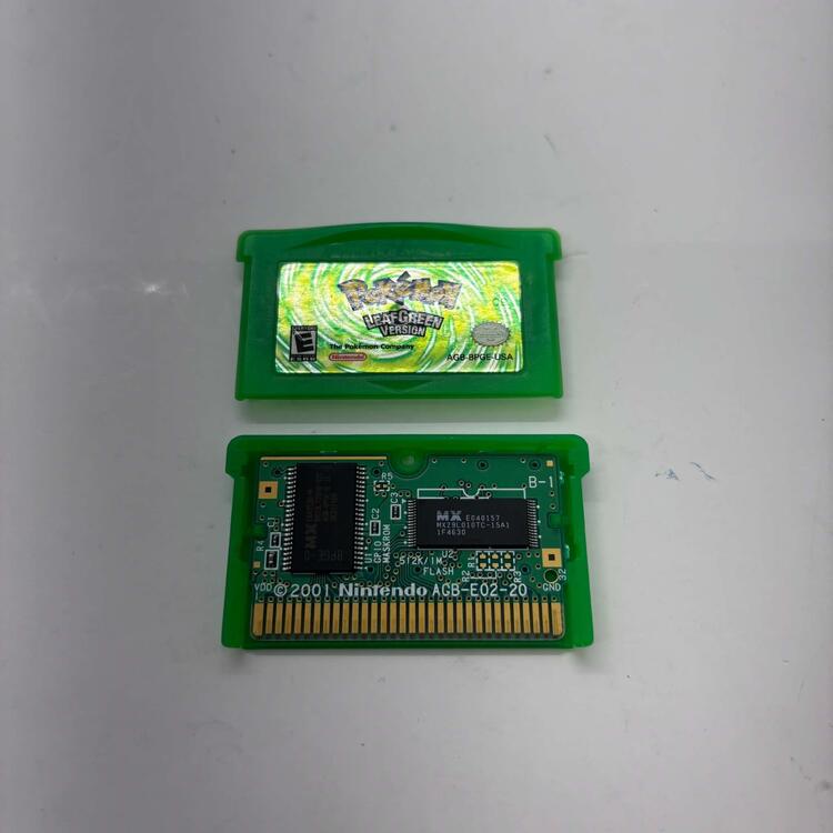 POKEMON LEAFGREEN VERSION / NO ADAPTER (COMPLETE IN BOX)