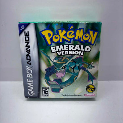 POKEMON EMERALD VERSION - NEW BATTERY (COMPLETE IN BOX) (usagé)