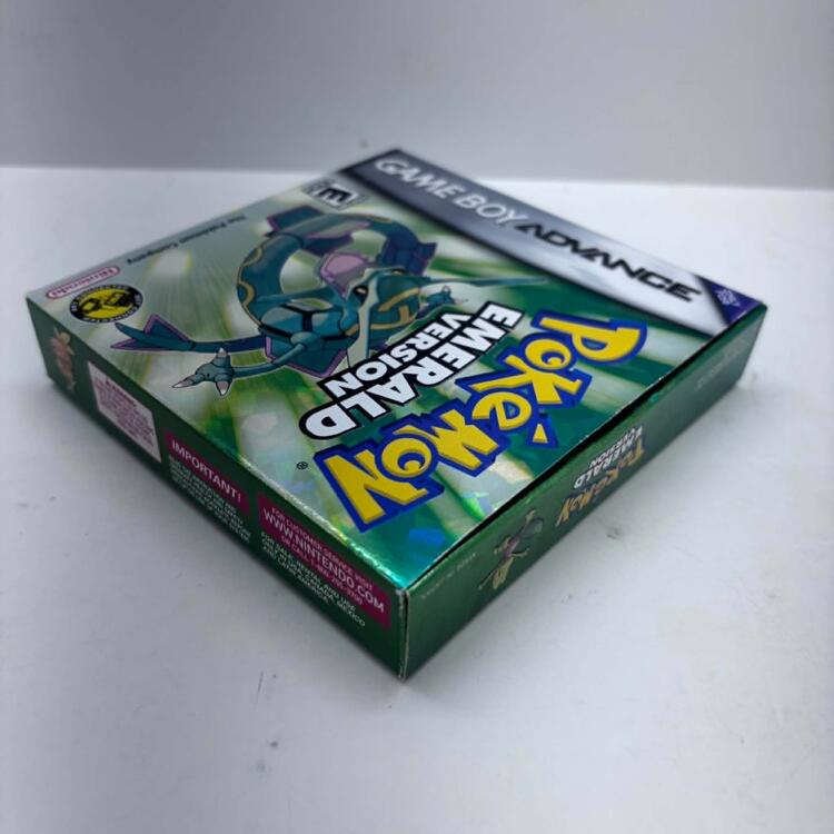 POKEMON EMERALD VERSION - NEW BATTERY (COMPLETE IN BOX)