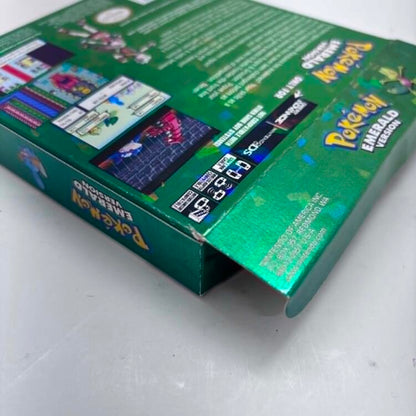 POKEMON EMERALD VERSION - NEW BATTERY (COMPLETE IN BOX)