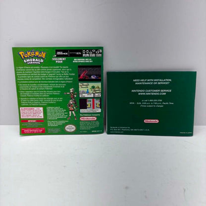POKEMON EMERALD VERSION - NEW BATTERY (COMPLETE IN BOX)