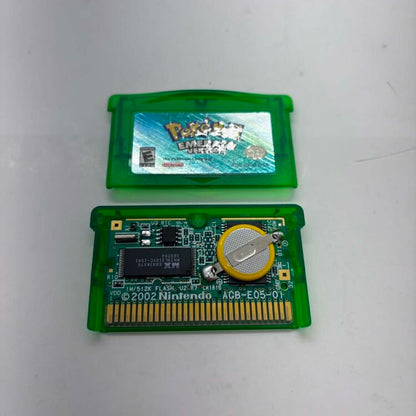 POKEMON EMERALD VERSION - NEW BATTERY (COMPLETE IN BOX)