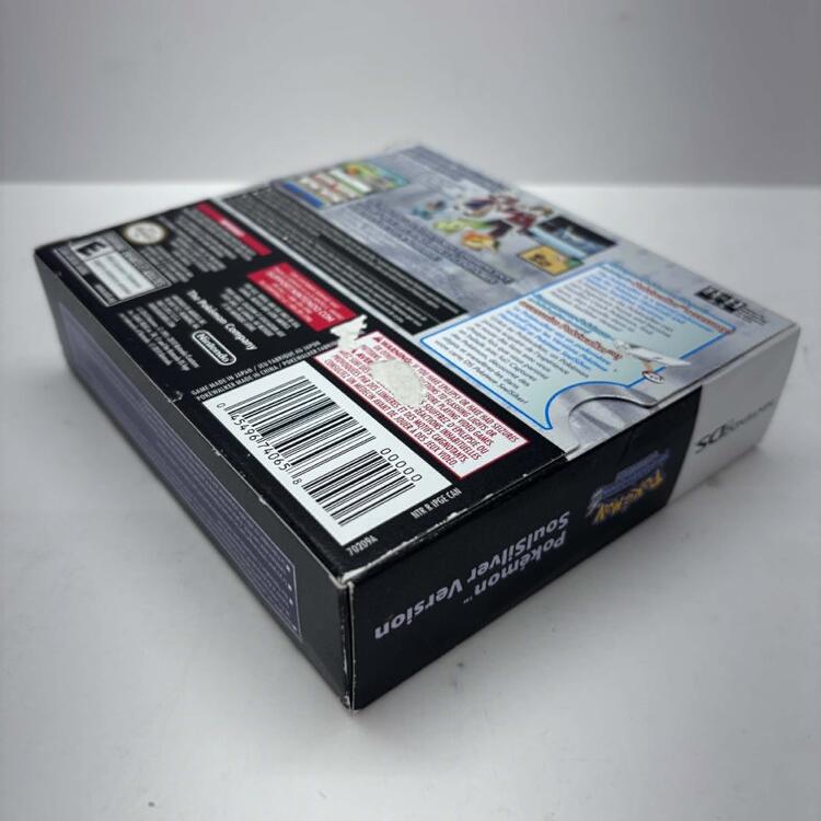 POKEMON SOULSILVER W/ POKEWALKER (COMPLETE IN BOX) (usagé)