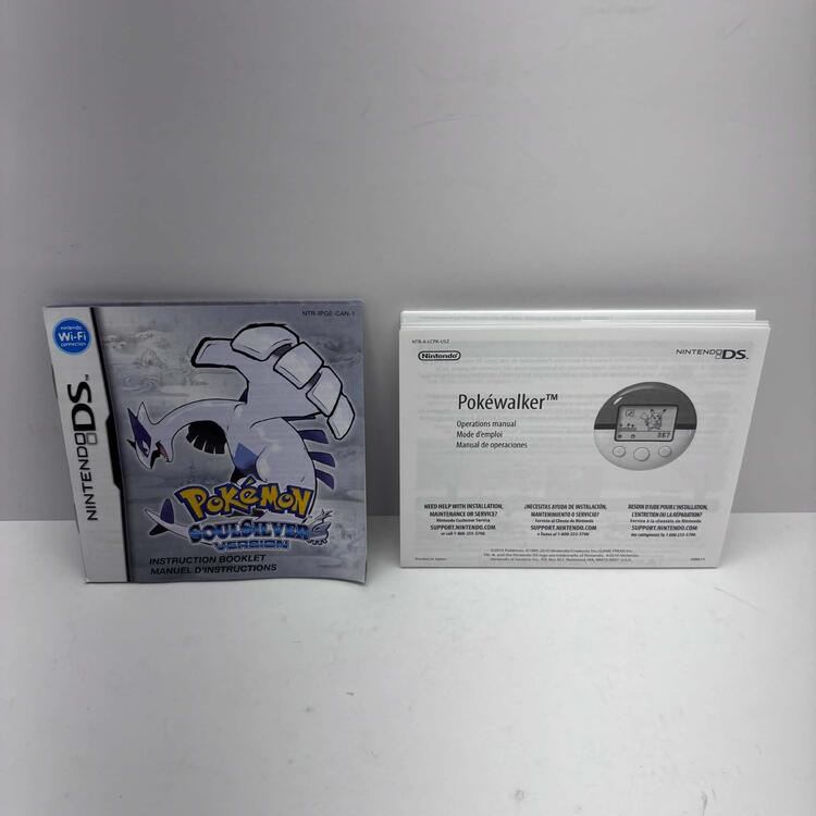 POKEMON SOULSILVER W/ POKEWALKER (COMPLETE IN BOX)