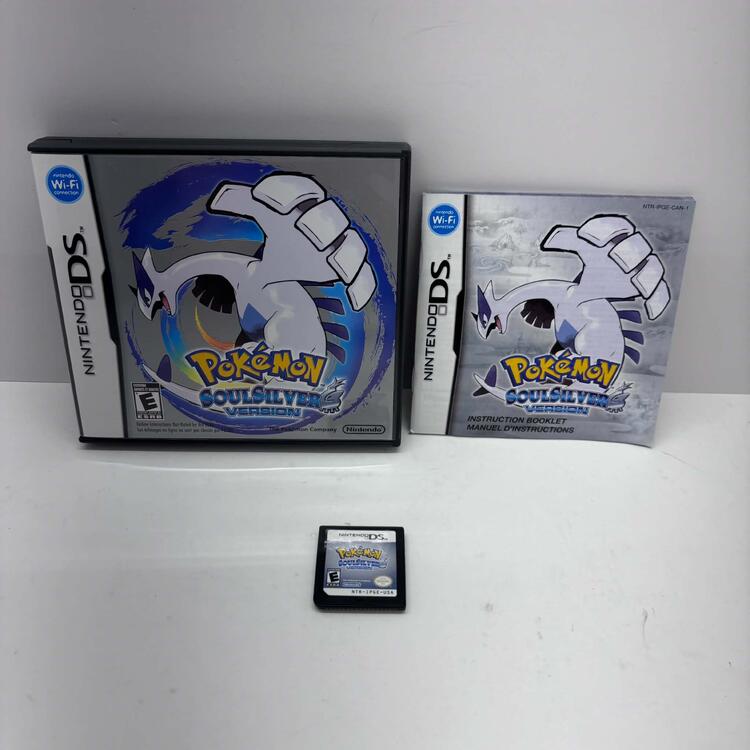 POKEMON SOULSILVER W/ POKEWALKER (COMPLETE IN BOX)